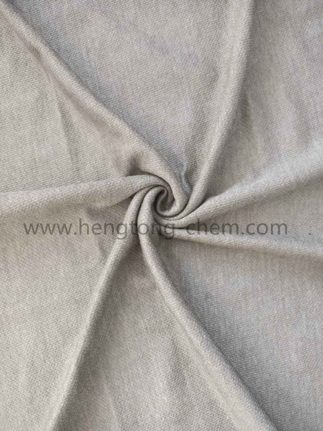 Silver fiber double knitted fabric